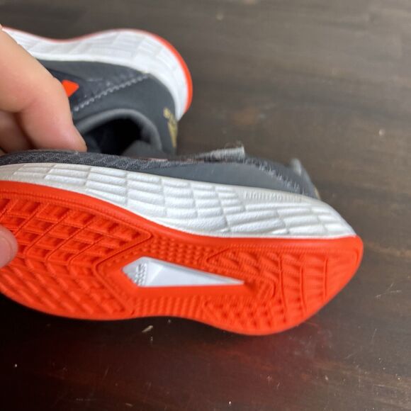 Nike Flex Toddler 4C Lot of 2 Adidas 4K Shoes Baby Sneakers Gray AT4665-001 - Picture 16 of 16